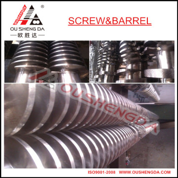 bimetallic/bimetal screw and bimetallic/bimetal barrel for PP/PE/ABS extruder