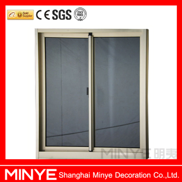 Best sell sliding windows with mosquito net/fly screen and grids in China