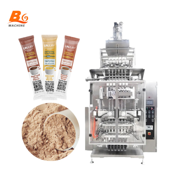 BG Automatic Vertical Lanes Whey Coffee Milk Powder Stick Pack Packaging Machine