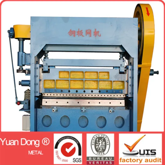 Complete types Steel expanded metal mesh machine