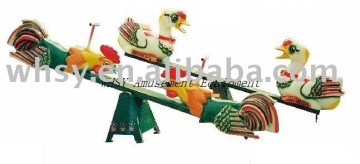 Amusement equipment kiddy rides-seesaw for kids