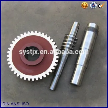 China supplier bronze brass worm and gear