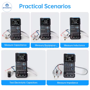 Smart Digital Tweezers and LCR Tester for Fast and Accurate Electronic Component Measurement