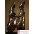 Gemination Stainless Steel Art