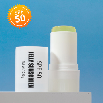 Wholesale SPF 50 Waterproof Sweatproof Mineral Jelly Sunscreen Stick