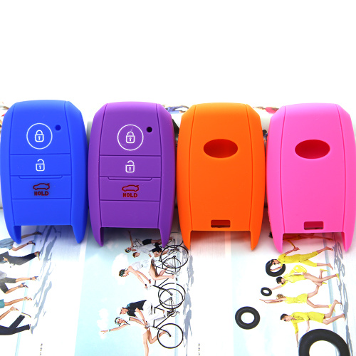 Remote silicone key case cover for KIA car