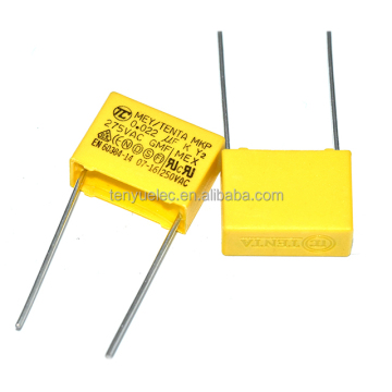 X2 Safety Capacitor MKP 0.022uF to 1uF 275V Y2 Certified