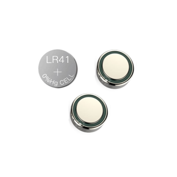 Baterai Tombol AG3 1.5V AG3/LR41 Baterai Alkaline Tombol 40mAh