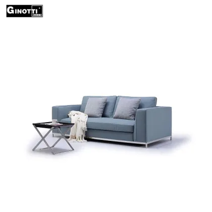 Buy blue small fabric sofa