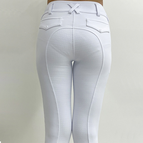 Button Riding Jodhpurs Women Sportswear