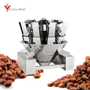 Automatic High Accuracy 10-Head Combination Scale Weighing Filling VFFS Packaging Machine for Food Snacks