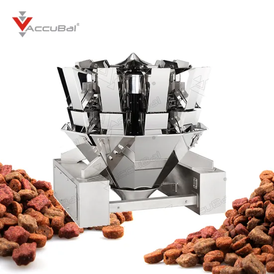 Automatic High Accuracy 10-Head Combination Scale Weighing Filling VFFS Packaging Machine for Food Snacks