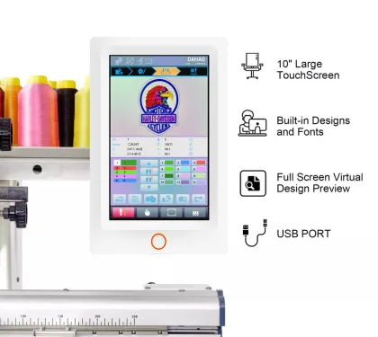 CBL 2 Cabezales Tajima Computarizadas para Maquinaria Bordadora Industrial