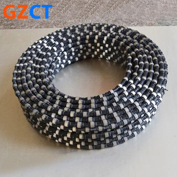 Vacuum Brazed Diamond Wire Saw Rope for Stone and Metal Cutting