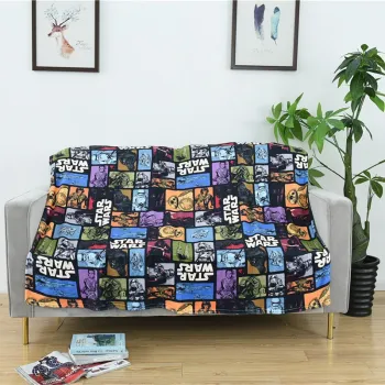 Amazon hot sell China Polyester Minky and Cartoon Blanket Flannel Fleece Blanket