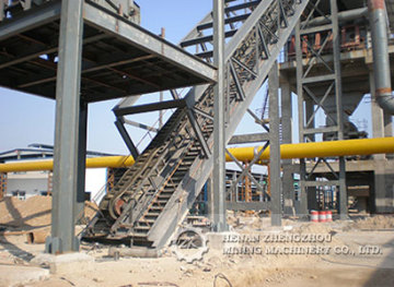 Large Angle Inclined Belt Conveyor Machine