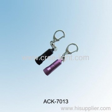 1led Keychain Aluminum Led Light Ack-7013 