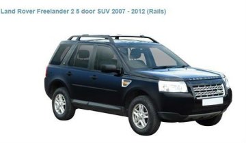 Barra per bagagli a tetto freelander whispbar