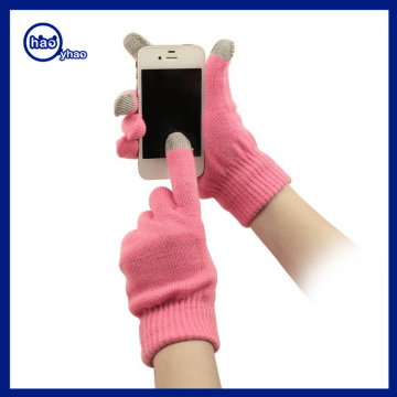 Best Price Custom Fashion Unisex Acrylic Smartphone Gloves/Texting Touch Gloves/Touch Screen Glove for Mobile Phone