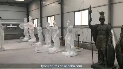 Garden decor resin fiberglass four seasons god sculpture statue