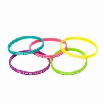 Thin Silicone Wristband