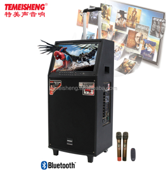 15 Inch Trolley Speaker with Touch Screen Display