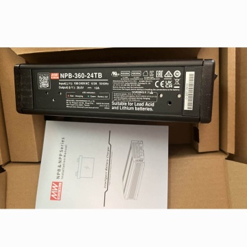 Mean Well NPB-360-12AD1 XLR TB Terminal 12V/24V Auto Battery Charger 300W 13.8V for 12V Battery