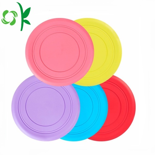 Frisbee de silicone de jouet de jouet de balle de bonne qualité