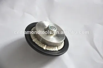 Vacuum Brazed Diamond Edge Profilers for marble edge polishing