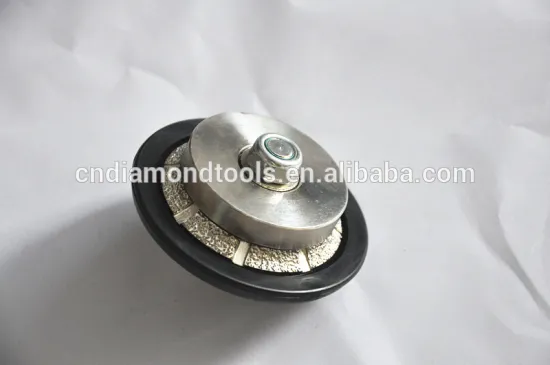 Vacuum Brazed Diamond Edge Profilers for marble edge polishing