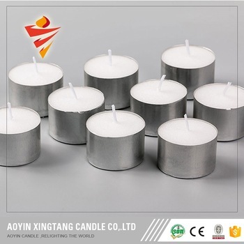 Masa pembakaran 14g 4-4.5h lilin kecil berwarna hitam