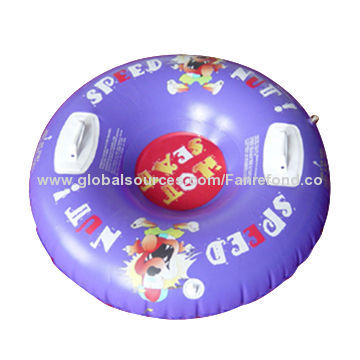 Round Inflatable Snow Tube, OEM and ODM Orders Welcomed