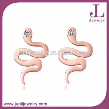 Peace Stainless Steel Silver Earrings Jewellery With Cubic Zirconia