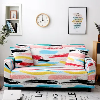 Stretch Elastic Sofa Covers for L-Shape Couches - Waterproof Housse Canape Fundas