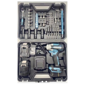OEM/ODM Professional 18V -21V Cordless Impact Wrench Kit مع عزم الدوران العالي وبطارية الليثيوم - مجموعة أدوات منزلية مثالية