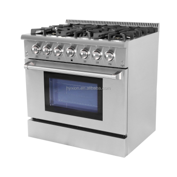 Pro-series free standing 36" gas stove oven