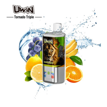 Disposable vape Uwin Tornado Triple 60000Puffs Three flavors