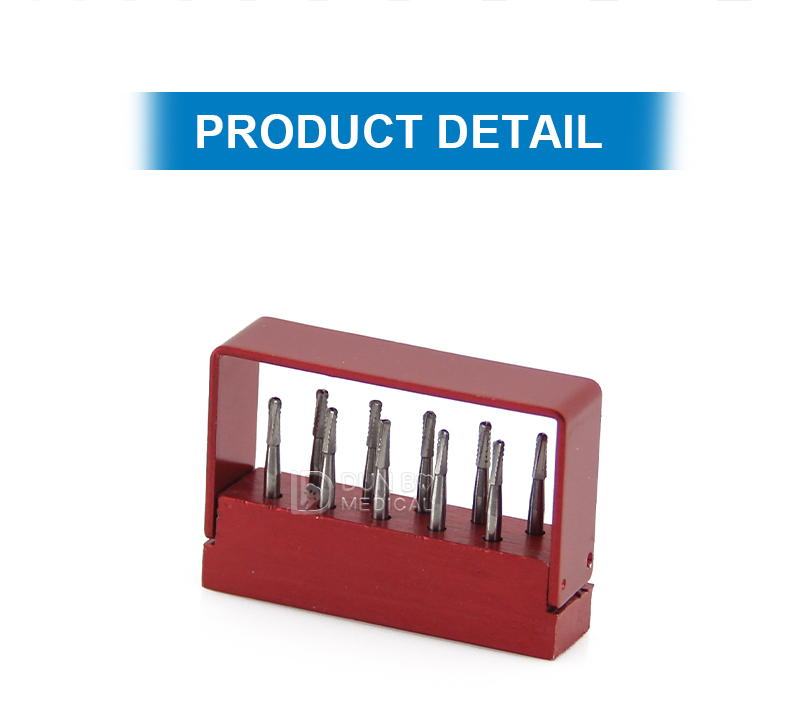 Dental Tungsten Steel Bur Kit(8)