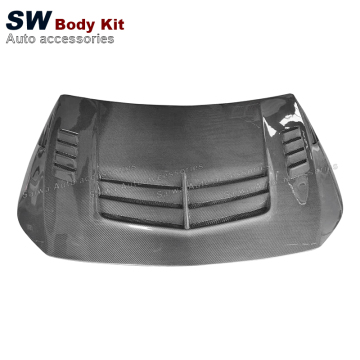 RS Style Carbon Fiber V Engine Hood for Mercedes-Benz A-Class W177 Upgraded Valve Cover