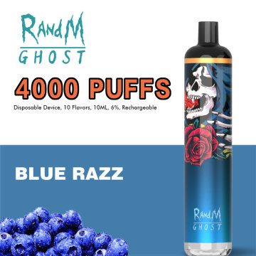 Randm Ghost 4000 퍼프 일회용 vape 전자 담배