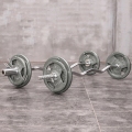 Plat berat barbell genggaman 3-lubang