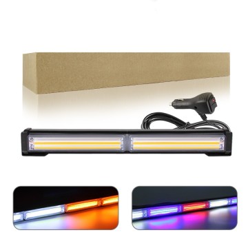 119CM 8P 54W COB Single Sided Warning Work Light Bar for Truck Roof