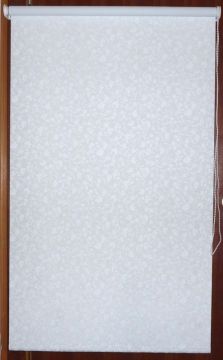 Printing Patterned Windows Roller Blind Wihte With Pvc Bottomrail