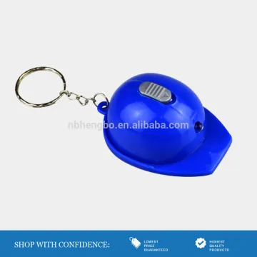 hot sale in US blue led helmet keychain with bottle opener