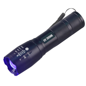 Aluminum uv torchlight led uv torch light