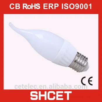 cet-022 tailed 4w ceramic ce rohs unique designed smd e27 led bulb