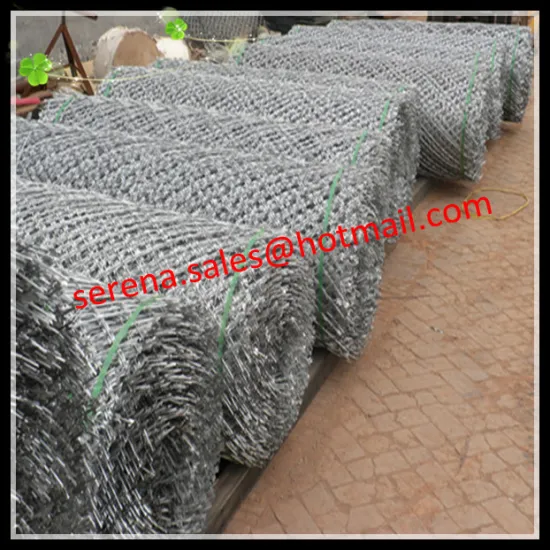 Hot galvanized weld concertina razor wire mesh fence