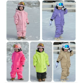 Children's ski clothing thickened warm