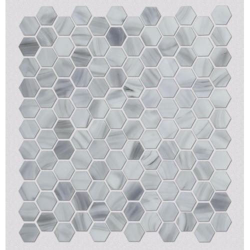 Carreaux de mosaïque en verre pour sol de cuisine et mur d'armoire