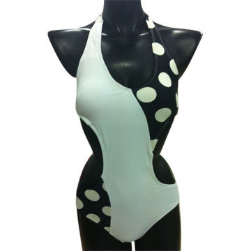 Monokinis, made of nylon with spandex, fashion style, customized OEM orders are accepted